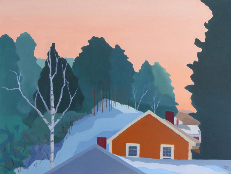 Snow Melt, Sunset Snow Melt, Sunset